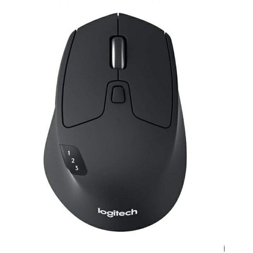 Logitech M720 Triathlon Multi-Device Wireless Mouse, Black